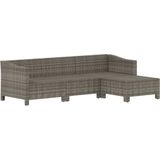 vidaXL-4-delige-Loungeset-met-kussens-poly-rattan-grijs