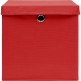 vidaXL-Opbergboxen-met-deksel-4-st-28x28x28-cm-rood