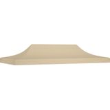 vidaXL-Partytentdak-270-g/m²-6x3-m-beige