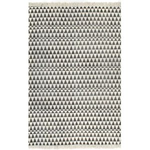 vidaXL-Kelim-vloerkleed-met-patroon-120x180-cm-katoen-zwart/wit