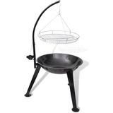 VidaXL Kolenbarbecue Montana Rond Ø 58 cm 