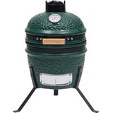 VidaXL Kamado Barbecue 56 cm Keramiek Groen 