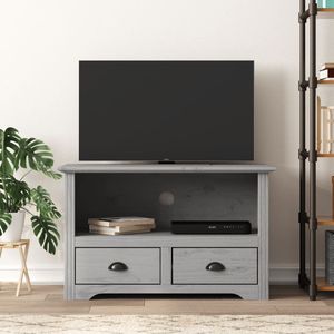 vidaXL-Tv-meubel-met-2-lades-BODO-91x43x56-cm-massief-grenenhout-grijs