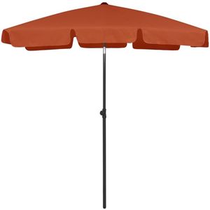 VidaXL Terracotta Strandparasol 180x120 cm
