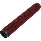 vidaXL Droogloopmatten 2 st rechthoekig getuft 90x150 cm rood