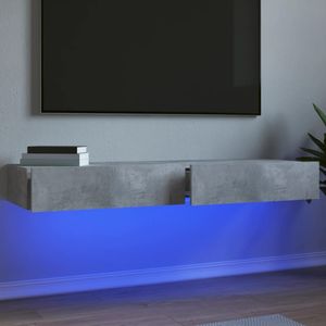 vidaXL-Tv-meubels-met-LED-verlichting-2-st-60x35x15,5-cm-betongrijs