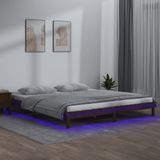 vidaXL-Bedframe-LED-massief-hout-honingbruin-180x200-cm-Super-King