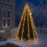 vidaXL Kerstboomverlichting met 300 LED's meerkleurig net 300 cm