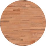 vidaXL Tafelblad rond Ø50x4 cm massief beukenhout