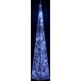 vidaXL Lichtkegel decoratief LED 60 cm acryl blauw