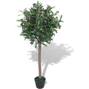 VidaXL-Kunst-laurierboom-plant-met-pot-120-cm-groen