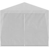 VidaXL Partytent 3x6m Wit - Ruime en Stijlvolle Feesttent