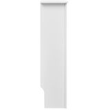 vidaXL Radiatorombouw 2 st 112 cm MDF wit