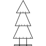 vidaXL Kerstdecoratie kerstboom 60 cm metaal zwart