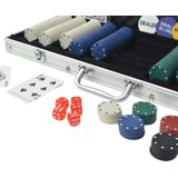 vidaXL Pokerset met 500 chips - Geschikt voor alle leeftijden en spelersaantallen