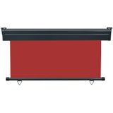 vidaXL Balkonscherm 140x250 cm rood