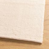 vidaXL-Vloerkleed-HUARTE-laagpolig-zacht-wasbaar-160x160-cm-beige