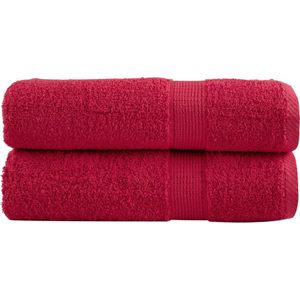 vidaXL - Badhanddoeken - SOLUND - 2 - st - 600 - g/m² - 100x150 - cm