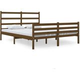 vidaXL-Bedframe-grenenhout-honingbruin-120x190-cm-4FT-Small-Double