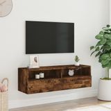 VidaXL-Tv-wandmeubel-100x30x30-cm-bewerkt-hout-gerookt-eikenkleurig