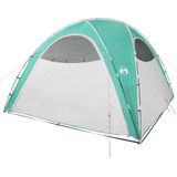 vidaXL Partytent 360x360x219 cm 190T taft groen