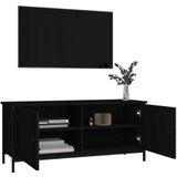 vidaXL-Tv-meubel-102x35x45-cm-bewerkt-hout-zwart