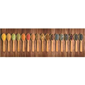 vidaXL-Keukenmat-wasbaar-Spoons-60x300-cm