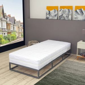 vidaXL Matras 7 Zone 20 cm pocketvering H2 120x200 cm