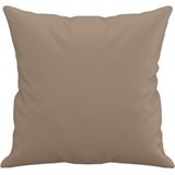 vidaXL-Sierkussens-2-st-40x40-cm-kunstleer-cappuccino