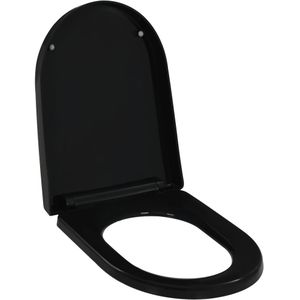 VidaXL Toiletbril soft-close met quick-release ontwerp zwart (sanitair) | €  29 bij vidaXL.nl | beslist.nl