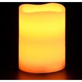 vidaXL LED-kaarsen 24 st vlamloos met afstandsbediening warmwit
