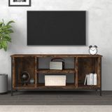 vidaXL-Tv-meubel-102x35x45-cm-bewerkt-hout-gerookt-eikenkleurig