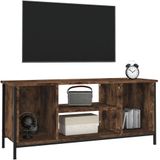vidaXL-Tv-meubel-102x35x45-cm-bewerkt-hout-gerookt-eikenkleurig
