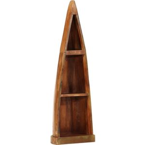 vidaXL Kast - Bootvorm - Gerecycled Hout - 39x27x127 cm