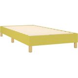 vidaXL Bedframe stof groen 80x200 cm