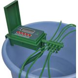 vidaXL Irrigatiesysteem automatisch met timer voor watersproeier