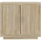 vidaXL-Dressoir-80x40x75-cm-bewerkt-hout-sonoma-eikenkleurig