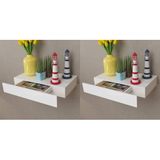 vidaXL-Wandplanken-zwevend-met-lades-2-st-48-cm-wit