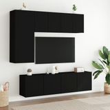 vidaXL-Tv-meubels-2-st-wandgemonteerd-60x30x41-cm-zwart