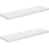 vidaXL-Wandschappen-zwevend-2-st-90x23,5x3,8-cm-MDF-hoogglans-wit