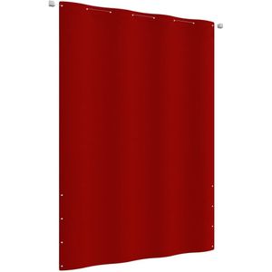 vidaXL Balkonscherm 160x240 cm oxford stof rood