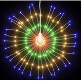 vidaXL Kerstverlichting vuurwerk 4 st 140 meerkleurige LED's 17 cm
