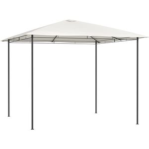 vidaXL - Prieel - 160 - g/m² - 3x3x2,6 - m - crèmekleurig
