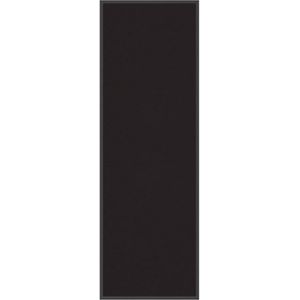 vidaXL Deurmat 60x180 cm zwart