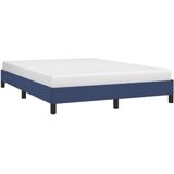 VidaXL Bedframe Stof Blauw 140x190 cm