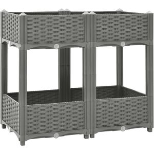 VidaXL-Plantenbak-verhoogd-80x40x71-cm-polypropeen