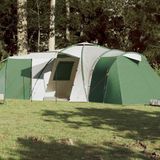 vidaXL Tent 12-persoons waterdicht groen