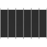vidaXL-Kamerscherm-met-6-panelen-300x200-cm-stof-zwart