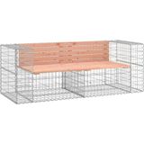 vidaXL Tuinbank schanskorfontwerp 184x71x65,5 cm massief douglashout