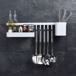 Relaxwonen - Keuken Organizer - 8 delig - Zwart